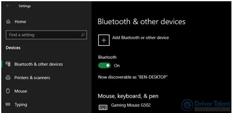 bluetooth and other devices